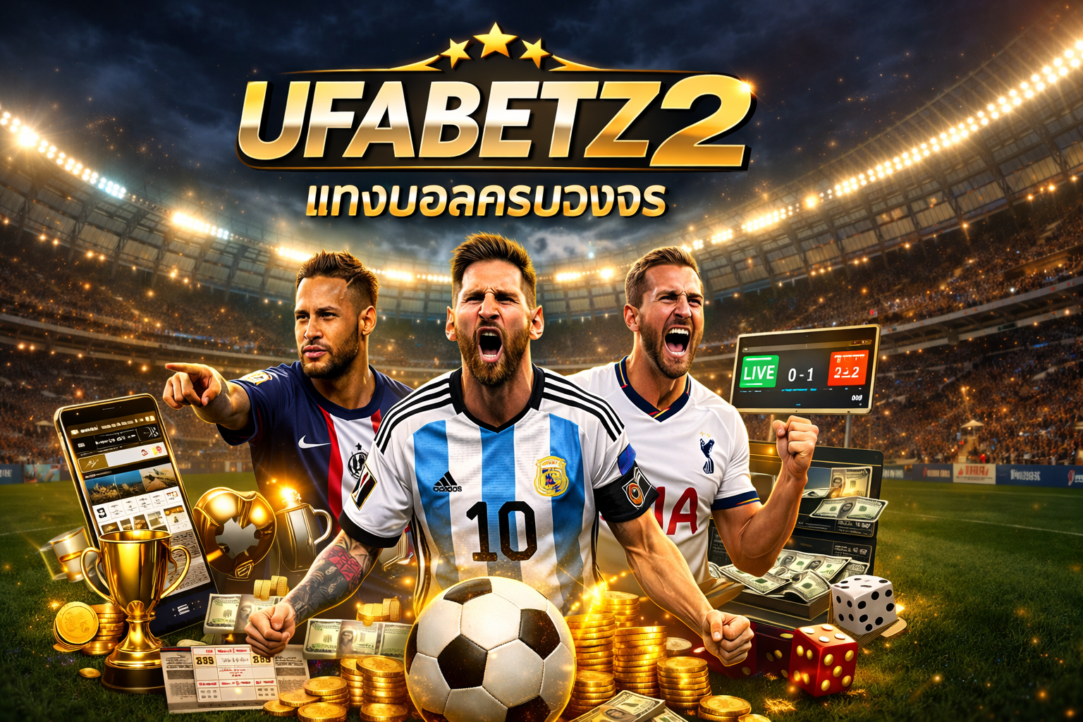UFABETZ2 แทงบอลครบวงจร แพลตฟอร์มเดิมพันยุคใหม่ที่ตอบโจทย์ทุกไลฟ์สไตล์