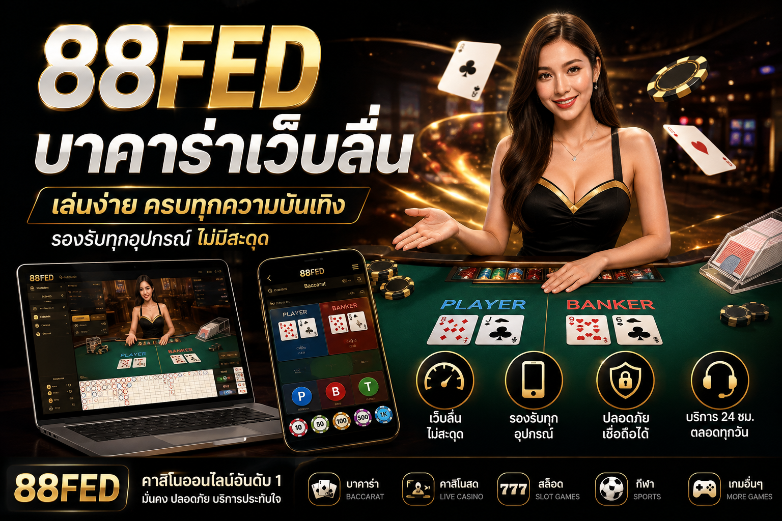 บาคาร่าเว็บลื่น
